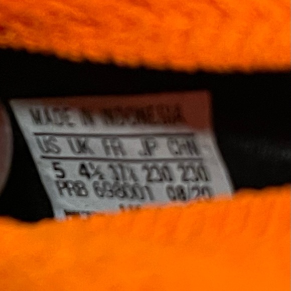 Adidas Copa 20+ Firm Ground Soccer Cleat Elite Men Sz 5 Black Orange EH0876 NEW - Picture 9 of 10